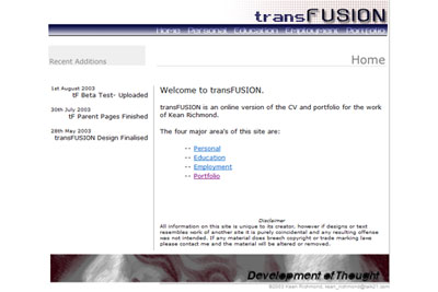trans-fusion : Version 1